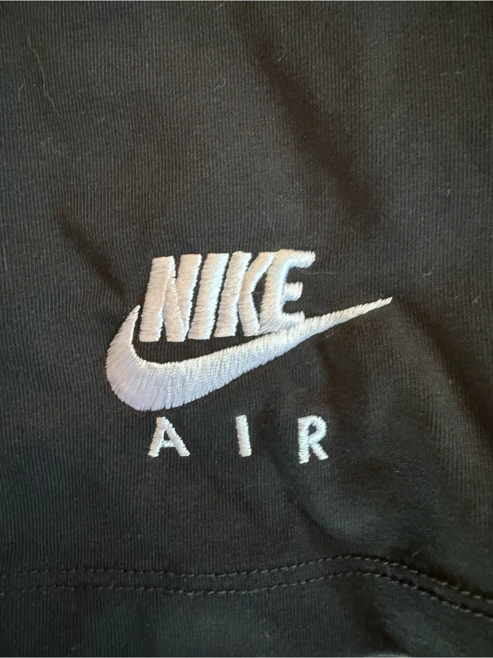 Nike Air Women’s Black & White Dress With Zip Front, Size Large